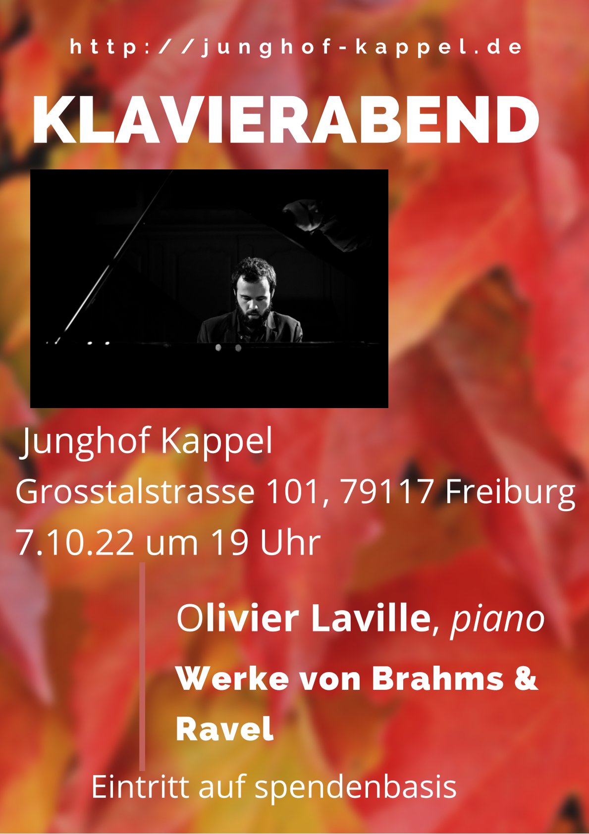 Klavierabend Junghof 07.10.2022